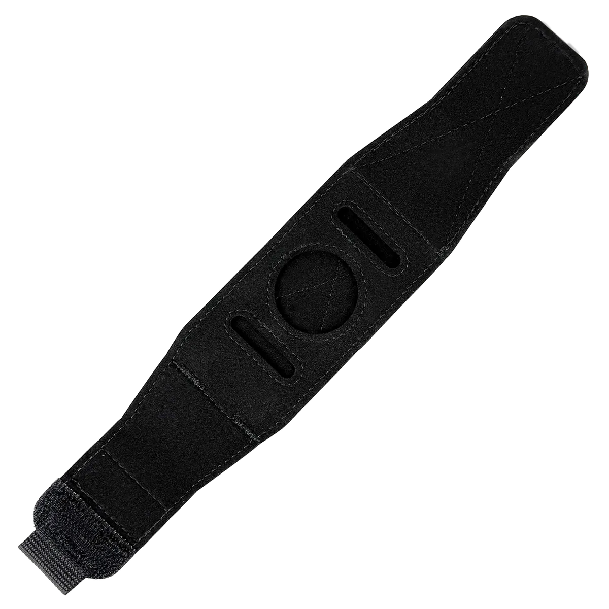 Copriorologio tattico DNIPRO nero con chiusura a velcro per protezione del quadrante