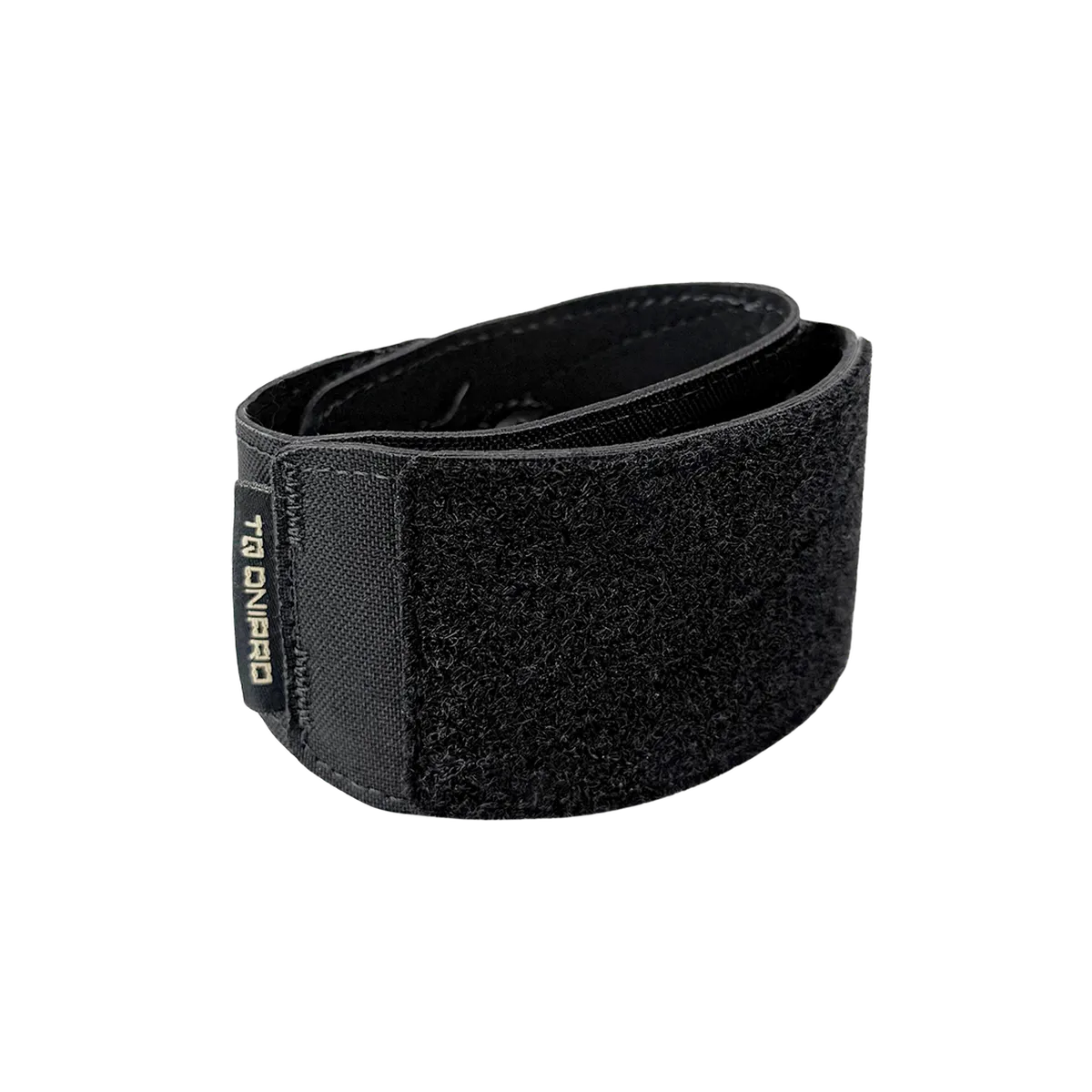 Vista interna del copriorologio tattico DNIPRO nero con apertura per sensori smartwatch