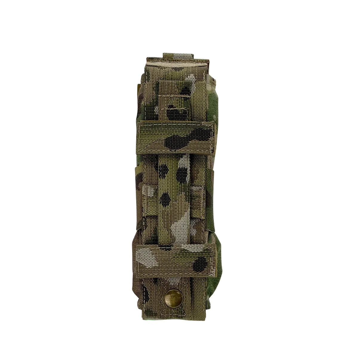 Retro della custodia porta tourniquet DNIPRO PM08 Gen2 Multicam con sistema di fissaggio MOLLE verticale e orizzontale.