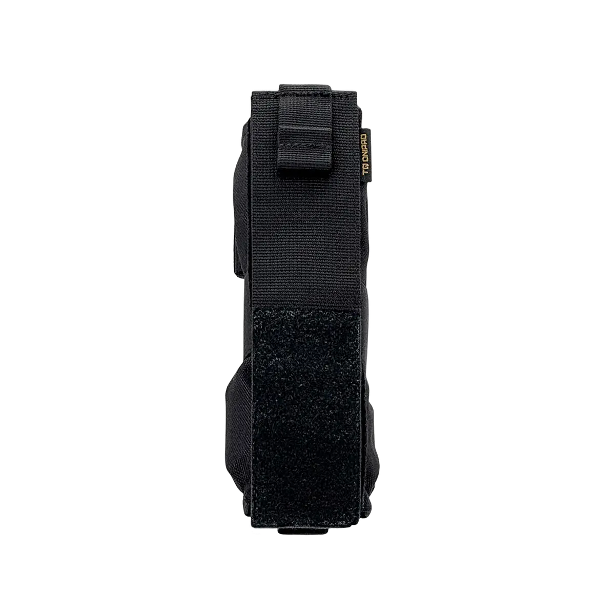 Custodia porta tourniquet tattica DNIPRO PM08 Gen2 colore nero vista frontale.