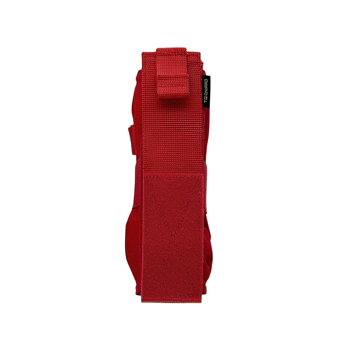 Custodia porta tourniquet tattica DNIPRO PM08 Gen2 colore rosso vista frontale.