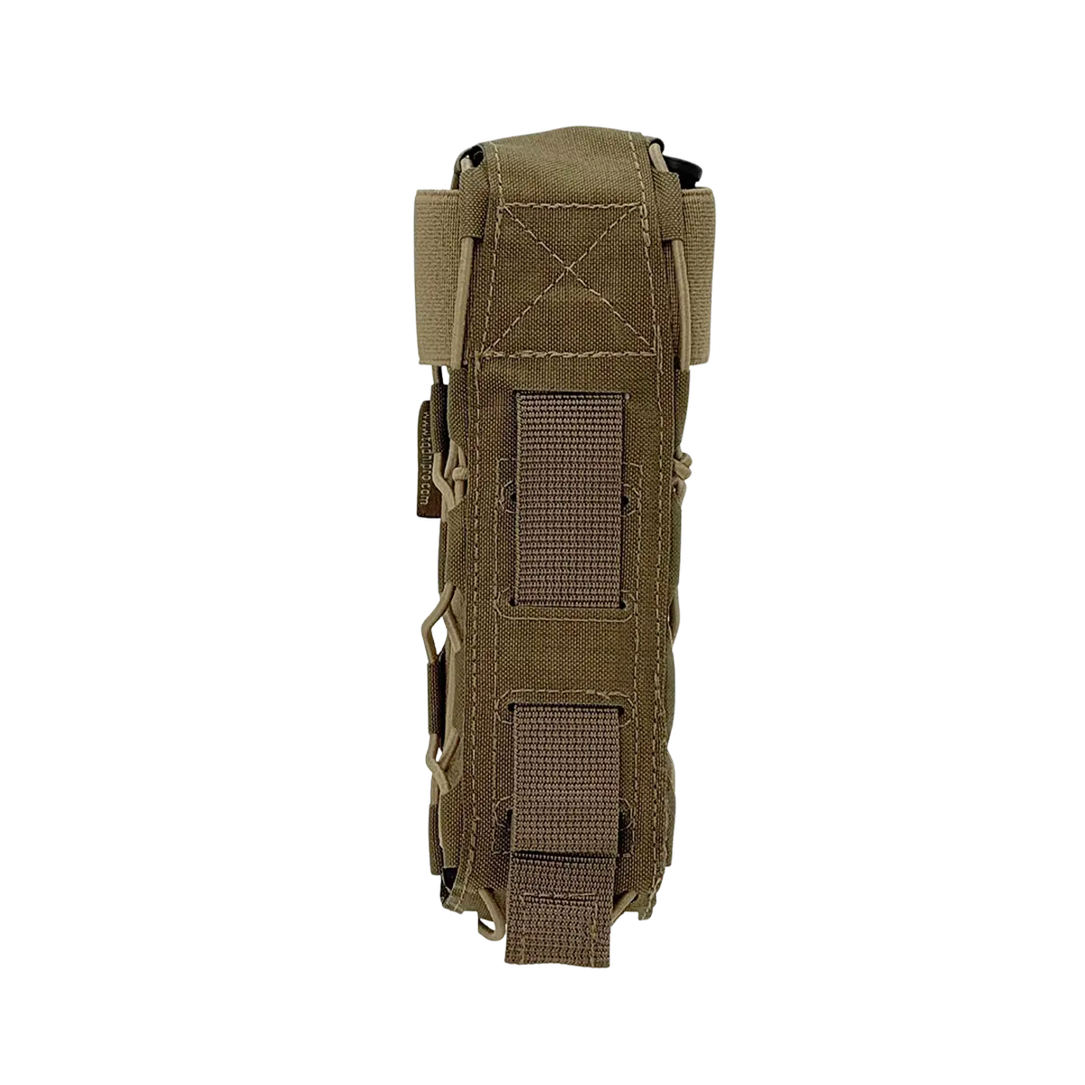 Vista posteriore del porta tourniquet DNIPRO Gen2 PM03 Coyote con sistema di fissaggio MOLLE