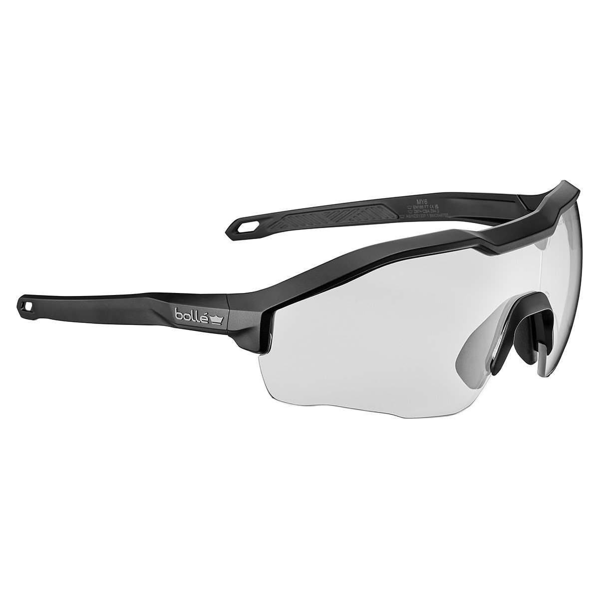 Occhiali balistici Bollé MY6 Eyeshield con lente trasparente
